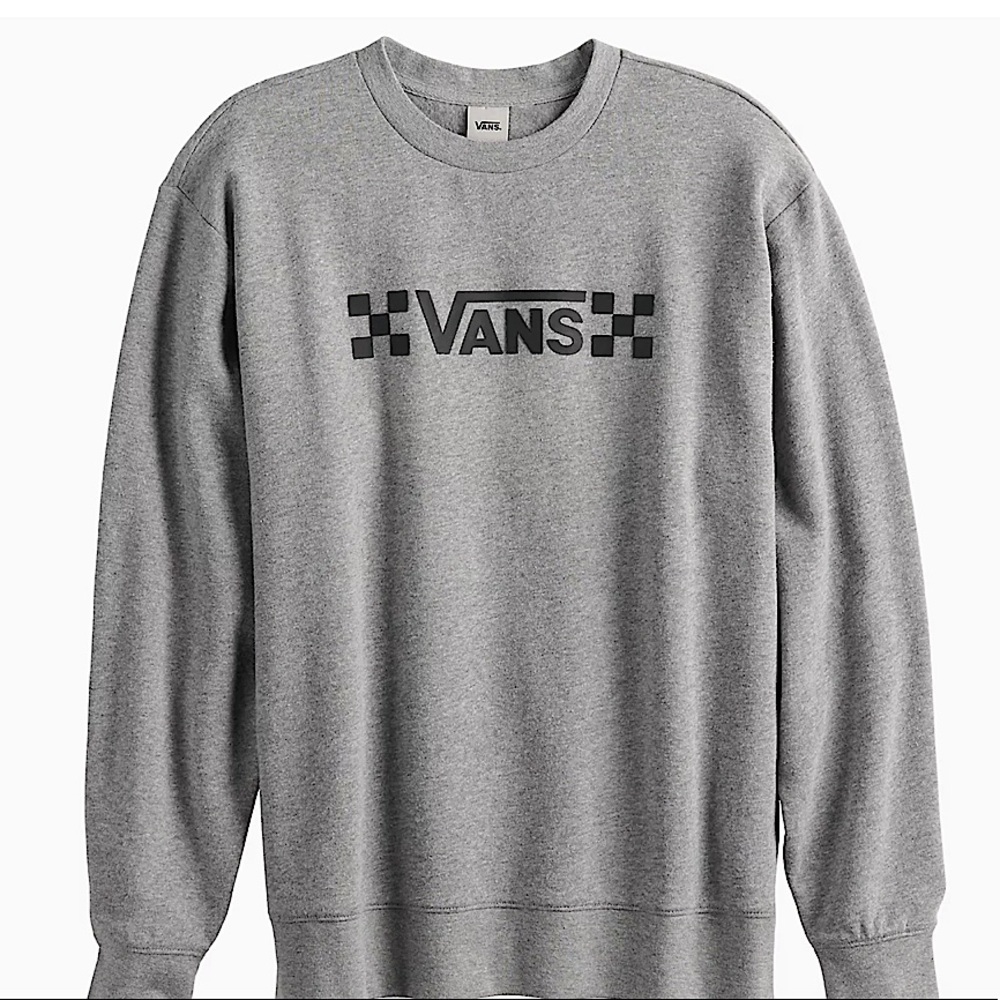 Juniors' Vans® Check Logo Crew Sweatshirt